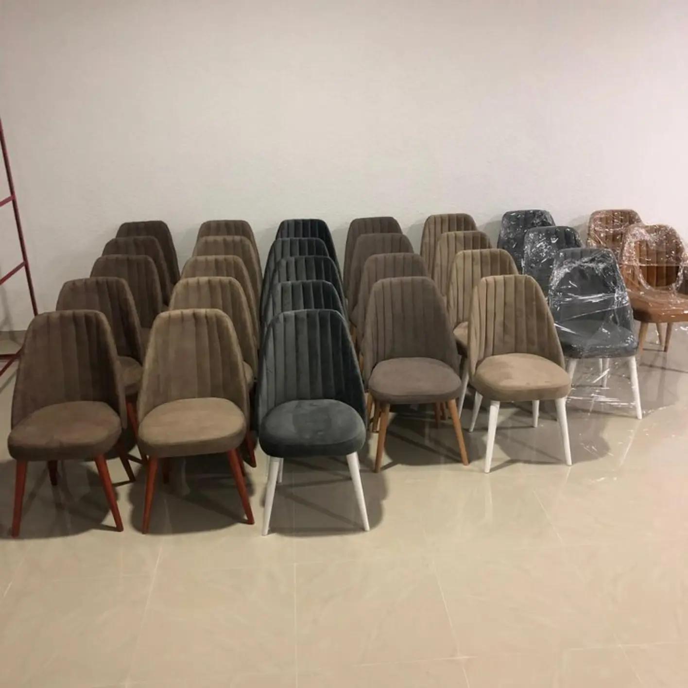 Set sedie imbottite